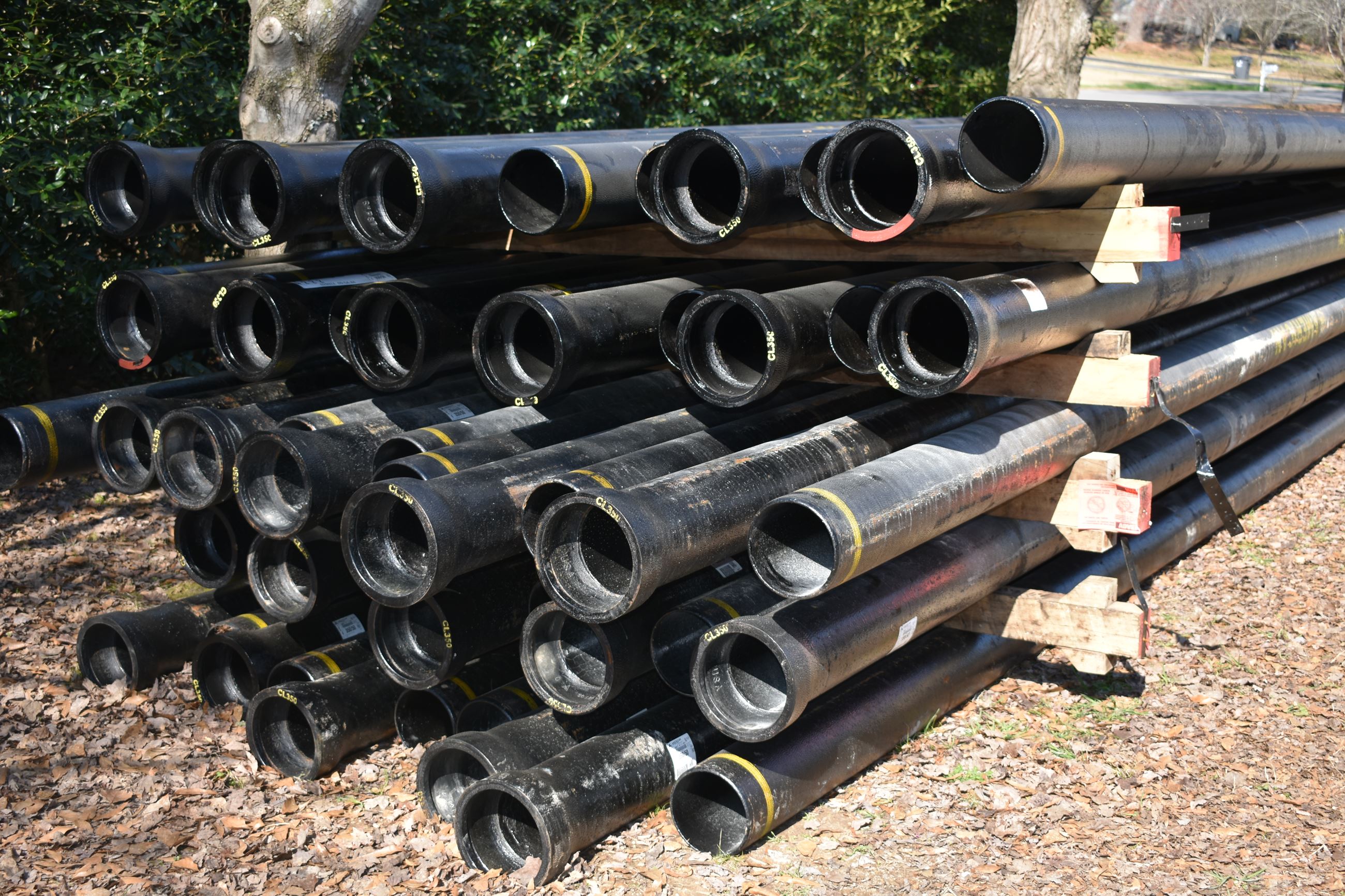 King Valley Drive water main replacement work